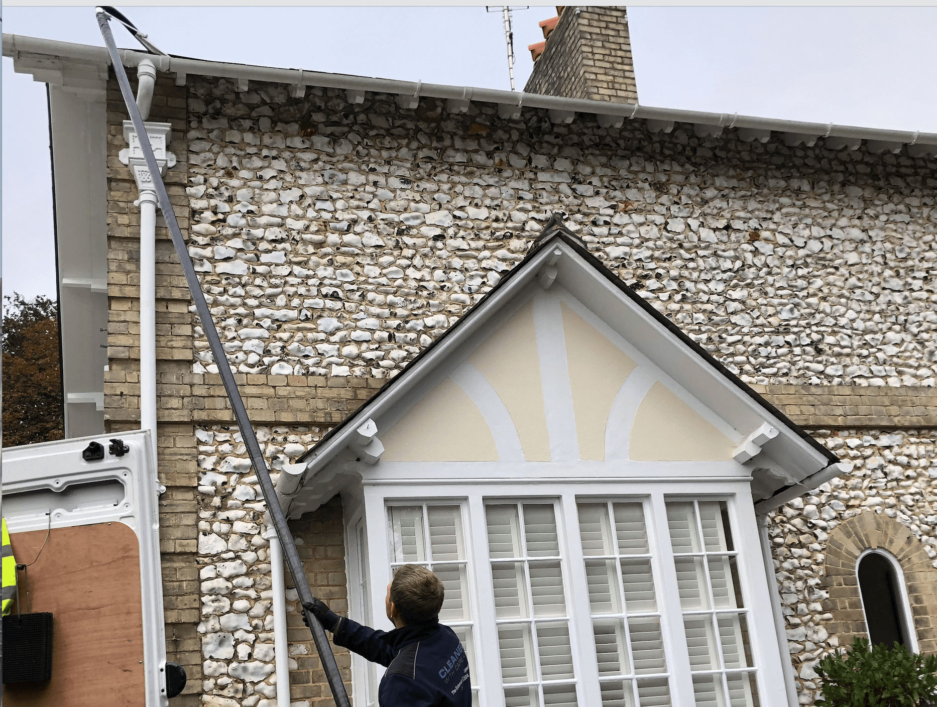 Professional gutter cleaning tools and equipment used by The Roof Moss Cleaners in Thatcham